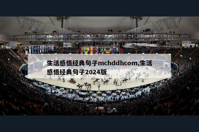 生活感悟经典句子mchddhcom,生活感悟经典句子2024版