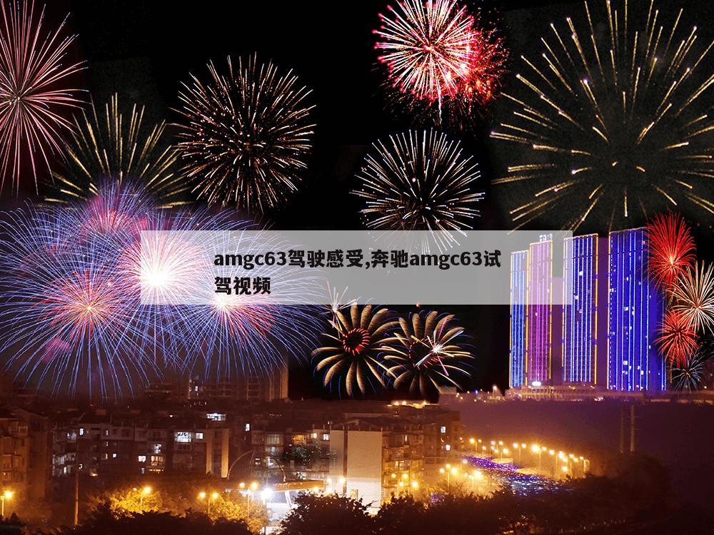 amgc63驾驶感受,奔驰amgc63试驾视频